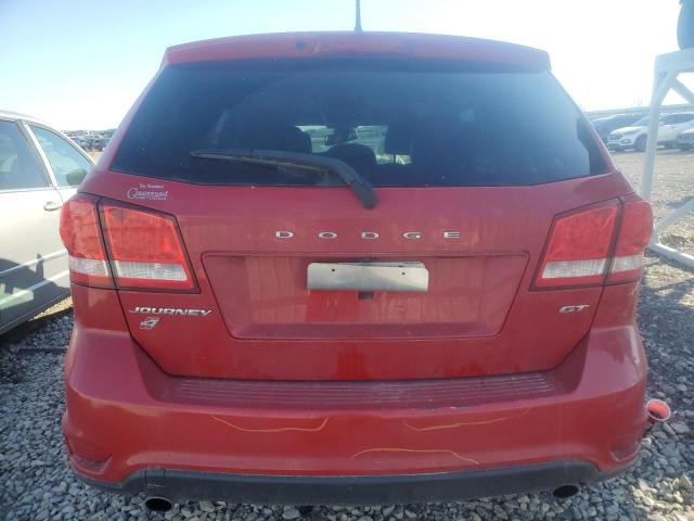 3C4PDDEG1KT784520 - 2019 DODGE JOURNEY GT RED photo 6