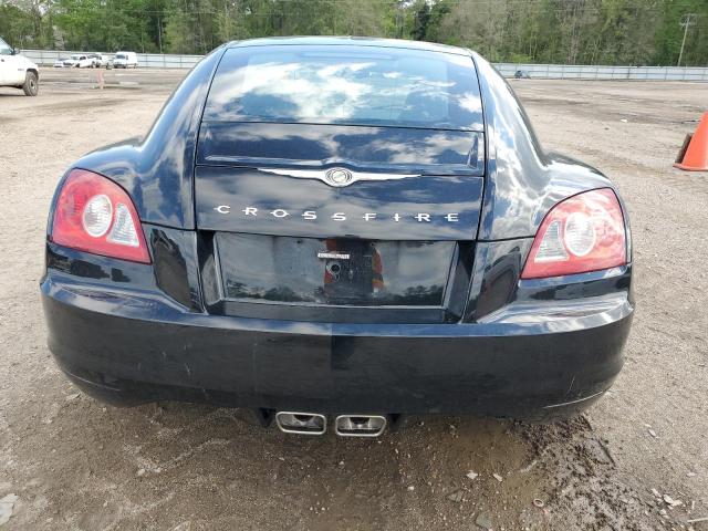 1C3AN69L14X006915 - 2004 CHRYSLER CROSSFIRE LIMITED BLACK photo 6