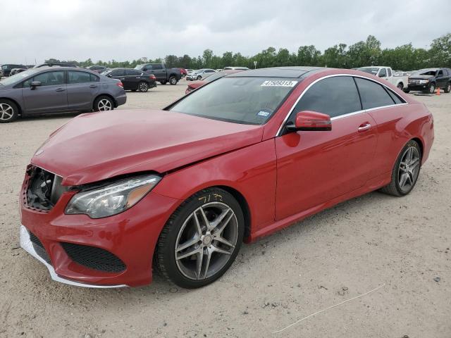 WDDKJ6FB8HF356633 - 2017 MERCEDES-BENZ E 400 RED photo 1