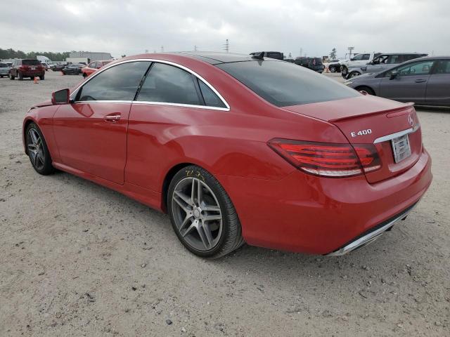 WDDKJ6FB8HF356633 - 2017 MERCEDES-BENZ E 400 RED photo 2