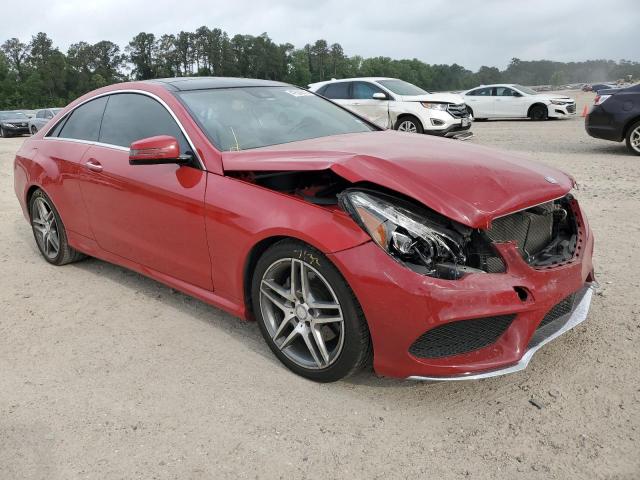 WDDKJ6FB8HF356633 - 2017 MERCEDES-BENZ E 400 RED photo 4