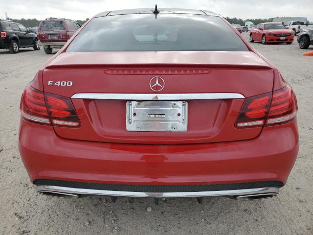 WDDKJ6FB8HF356633 - 2017 MERCEDES-BENZ E 400 RED photo 6