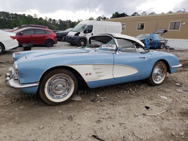 00867S106642 - 1960 CHEVROLET CORVETTE BLUE photo 1