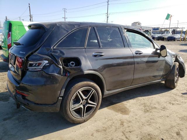 W1N0G8EB6MV308618 - 2021 MERCEDES-BENZ GLC 300 4MATIC BLACK photo 3