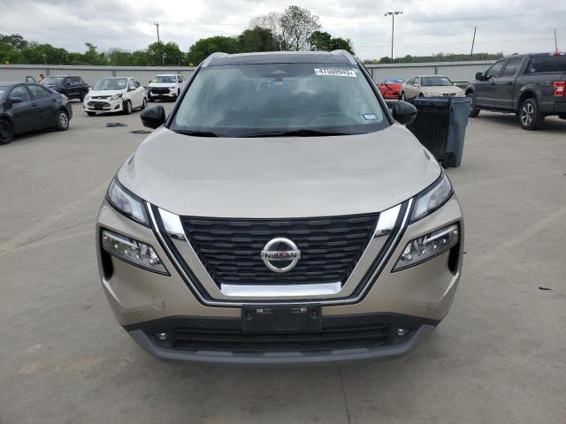 JN8AT3CA8MW025415 - 2021 NISSAN ROGUE SL SILVER photo 5