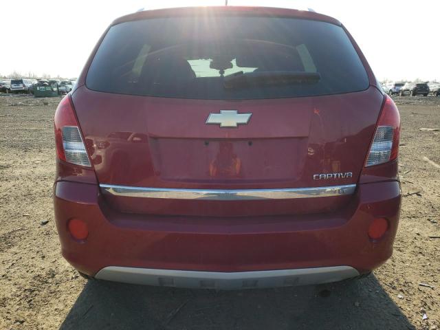 3GNAL3EK2ES675475 - 2014 CHEVROLET CAPTIVA LT RED photo 6