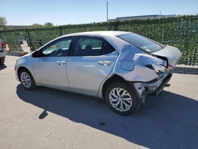 5YFBURHE3KP920778 - 2019 TOYOTA COROLLA L SILVER photo 2