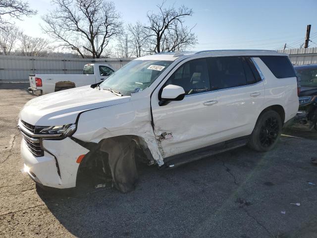 1GNSKNKD0PR200969 - 2023 CHEVROLET TAHOE K1500 LT WHITE photo 1