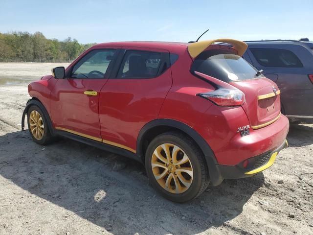 JN8AF5MR4FT506659 - 2015 NISSAN JUKE S RED photo 2