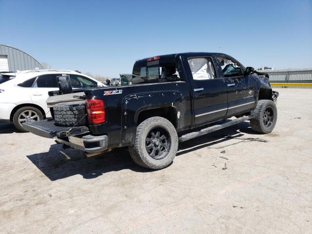 3GCUKSEC4EG436041 - 2014 CHEVROLET SILVERADO K1500 LTZ BLACK photo 3