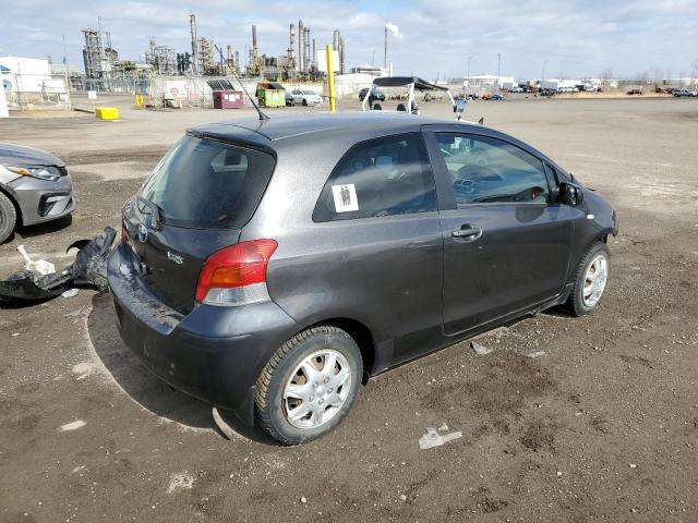 JTDJT923995257536 - 2009 TOYOTA YARIS CHARCOAL photo 3