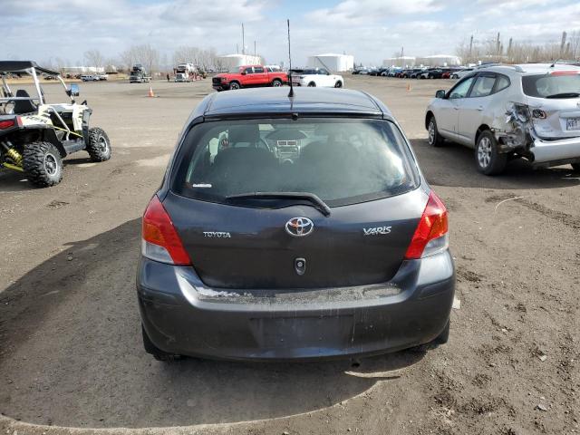 JTDJT923995257536 - 2009 TOYOTA YARIS CHARCOAL photo 6