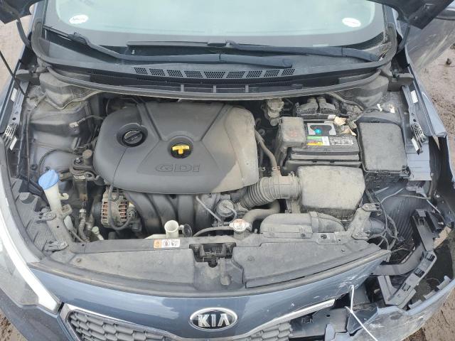 KNAFK5A89G5622337 - 2016 KIA FORTE LX GRAY photo 11