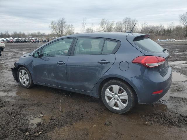 KNAFK5A89G5622337 - 2016 KIA FORTE LX GRAY photo 2