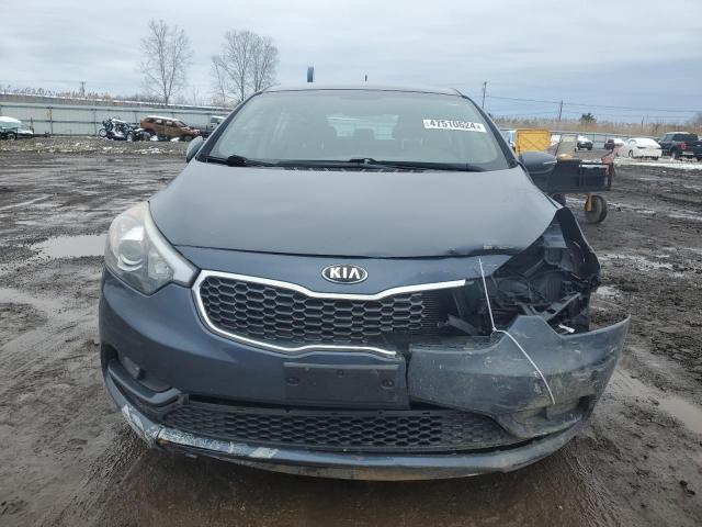 KNAFK5A89G5622337 - 2016 KIA FORTE LX GRAY photo 5