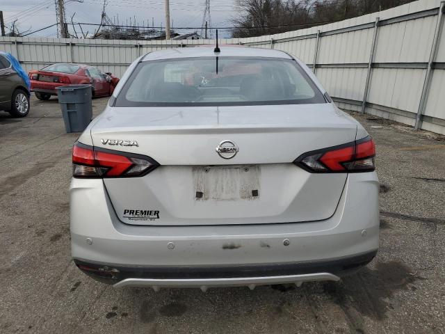 3N1CN8BV1ML907163 - 2021 NISSAN VERSA S SILVER photo 6