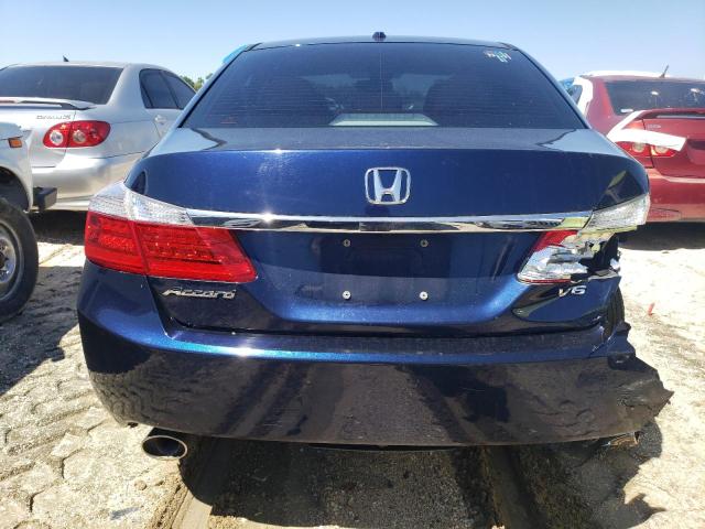 1HGCR3F89DA047966 - 2013 HONDA ACCORD EXL BLUE photo 6