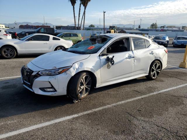 3N1AB8DV8NY271553 - 2022 NISSAN SENTRA SR WHITE photo 1