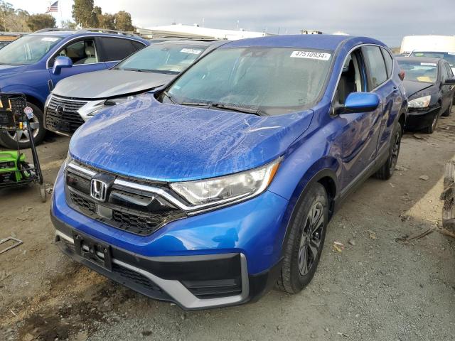 7FARW1H76ME020522 - 2021 HONDA CR-V SE BLUE photo 1