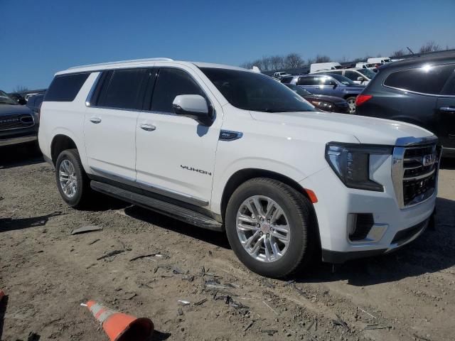 1GKS1GKD1MR460417 - 2021 GMC YUKON XL C1500 SLT WHITE photo 4