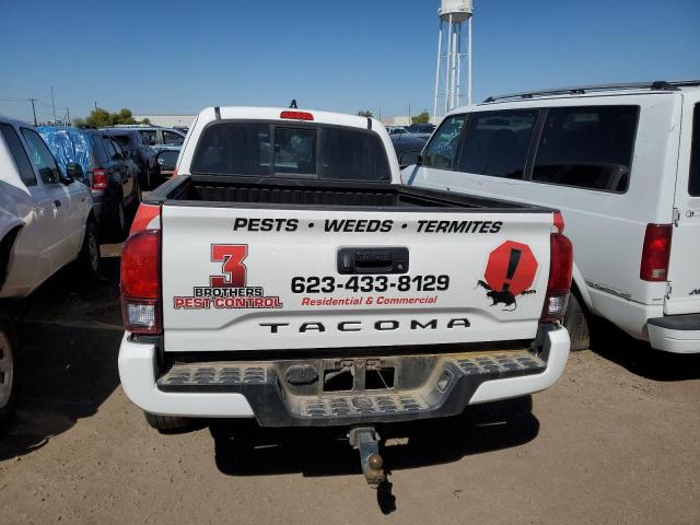 3TYRZ5CN8NT016554 - 2022 TOYOTA TACOMA ACCESS CAB WHITE photo 6