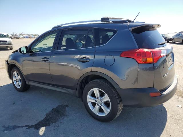 JTMWFREV6EJ012740 - 2014 TOYOTA RAV4 XLE GRAY photo 2