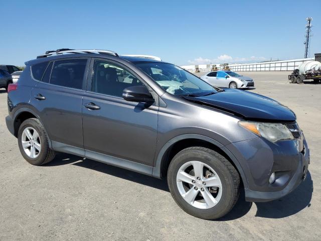 JTMWFREV6EJ012740 - 2014 TOYOTA RAV4 XLE GRAY photo 4