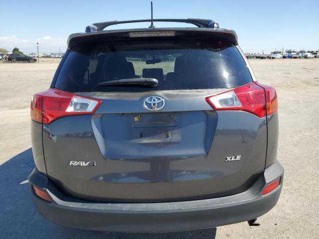 JTMWFREV6EJ012740 - 2014 TOYOTA RAV4 XLE GRAY photo 6