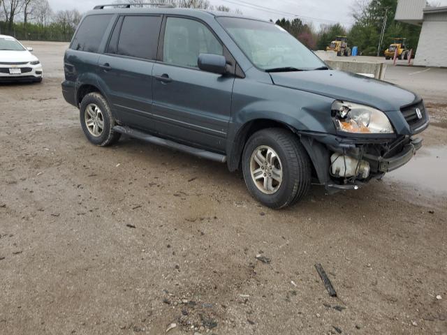 5FNYF18694B007987 - 2004 HONDA PILOT EXL GRAY photo 4