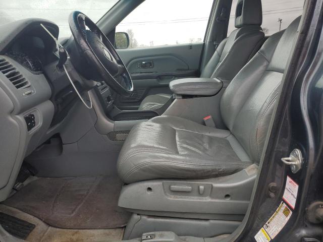 5FNYF18694B007987 - 2004 HONDA PILOT EXL GRAY photo 7