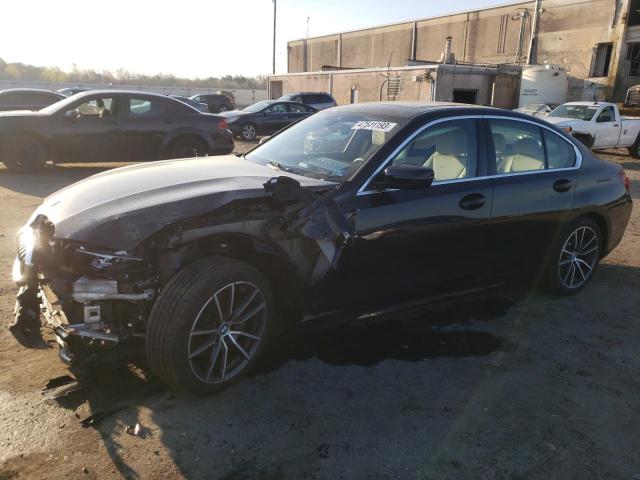 3MW5R7J05L8B34304 - 2020 BMW 330XI Қара фото 1