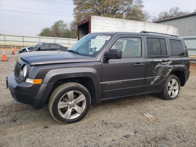 1C4NJRFB4ED885710 - 2014 JEEP PATRIOT LATITUDE GRAY photo 1