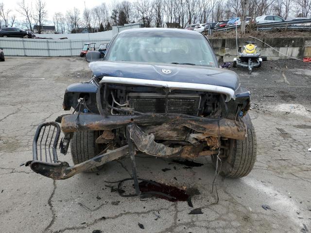 1D7HG48N04S591419 - 2004 DODGE DAKOTA QUAD SLT BLUE photo 5