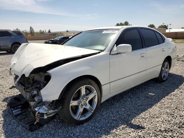 JT8BL69S810004238 - 2001 LEXUS GS 430 WHITE photo 1