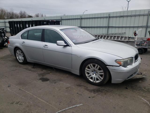 WBAGN63412DR06488 - 2002 BMW 745 LI SILVER photo 4