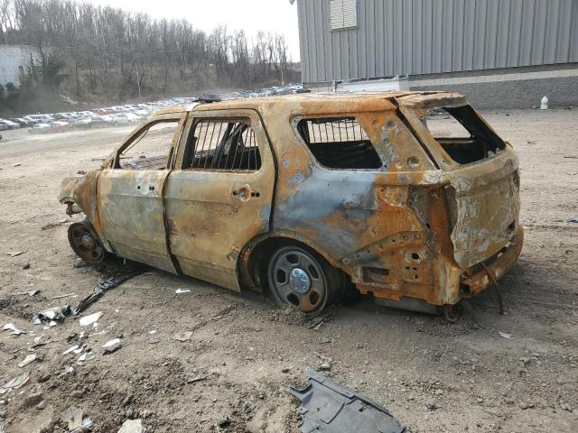 1FM5K8AR9JGC18762 - 2018 FORD EXPLORER POLICE INTERCEPTOR 烧焦的 照片 2