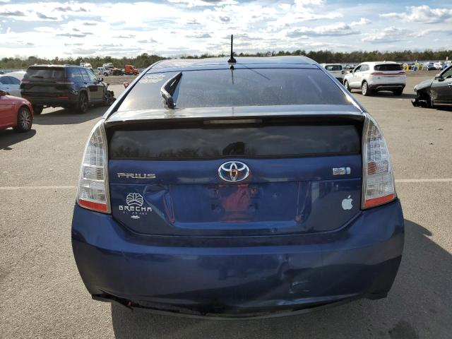 JTDKN3DU3A0239293 - 2010 TOYOTA PRIUS BLUE photo 6