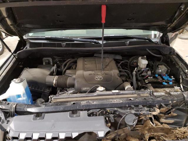 5TFUY5F18LX934202 - 2020 TOYOTA TUNDRA DOUBLE CAB SR/SR5 BLACK photo 11