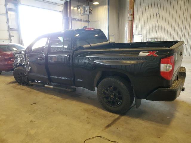 5TFUY5F18LX934202 - 2020 TOYOTA TUNDRA DOUBLE CAB SR/SR5 BLACK photo 2