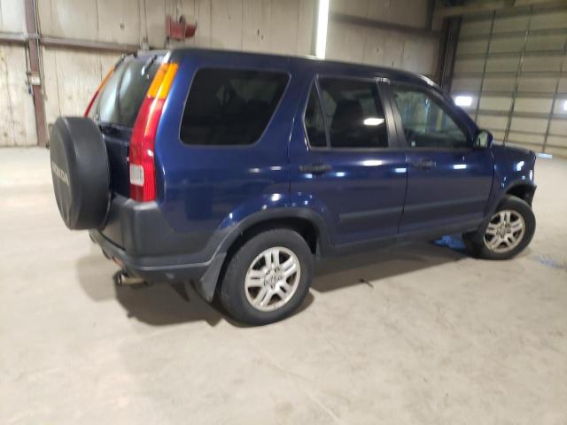 JHLRD78832C088366 - 2002 HONDA CR-V EX BLUE photo 3