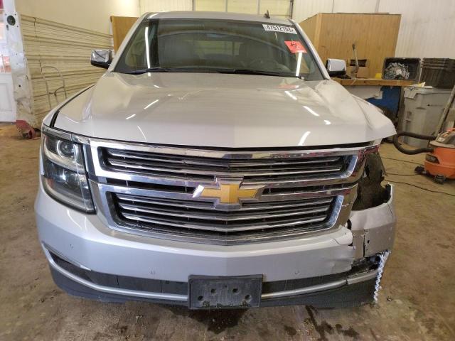 1GNSKCKC4FR288211 - 2015 CHEVROLET TAHOE K1500 LTZ SILVER photo 5