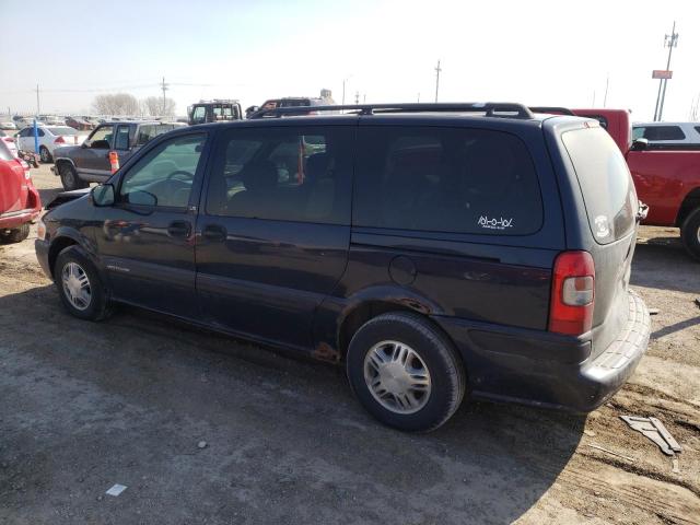 1GNDV23E55D147783 - 2005 CHEVROLET VENTURE LS BLUE photo 2