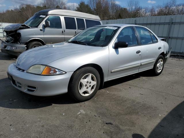 1G1JC524127412911 - 2002 CHEVROLET CAVALIER BASE SILVER photo 1