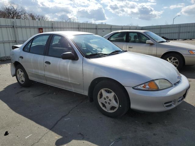 1G1JC524127412911 - 2002 CHEVROLET CAVALIER BASE SILVER photo 4