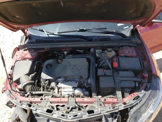 1G1ZG5ST0KF227799 - 2019 CHEVROLET MALIBU RS BURGUNDY photo 11