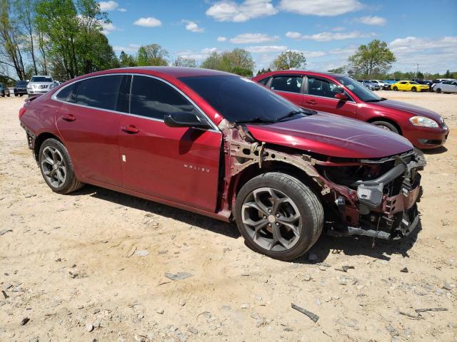 1G1ZG5ST0KF227799 - 2019 CHEVROLET MALIBU RS BURGUNDY photo 4