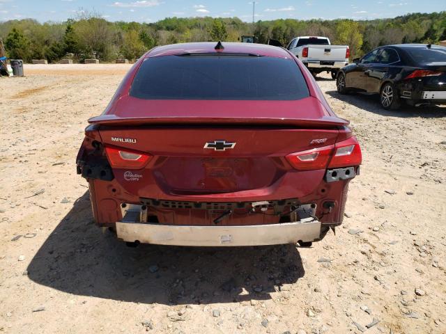 1G1ZG5ST0KF227799 - 2019 CHEVROLET MALIBU RS BURGUNDY photo 6