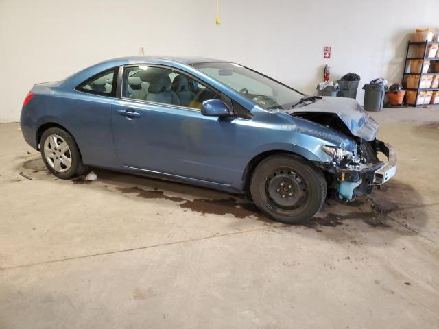 2HGFG12689H517165 - 2009 HONDA CIVIC LX BLUE photo 4