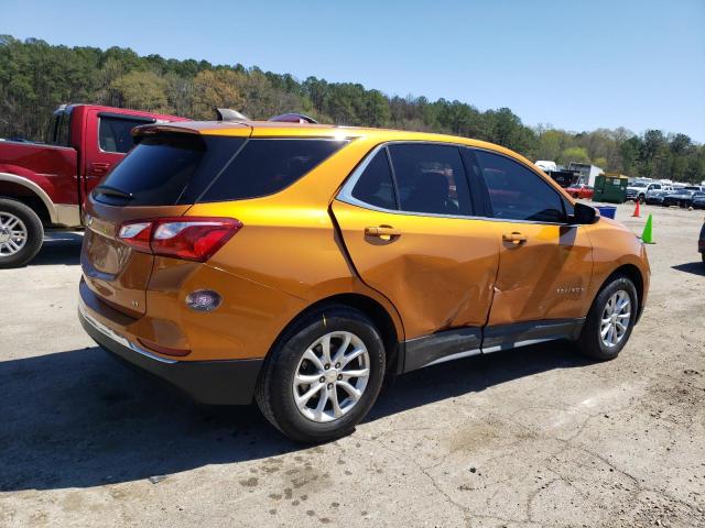 2GNAXJEV8J6119523 - 2018 CHEVROLET EQUINOX LT ORANGE photo 3