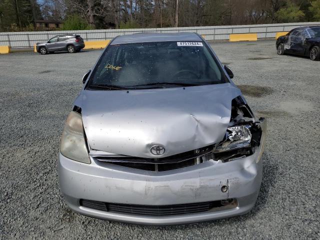 JTDKB20U187715485 - 2008 TOYOTA PRIUS SILVER photo 5